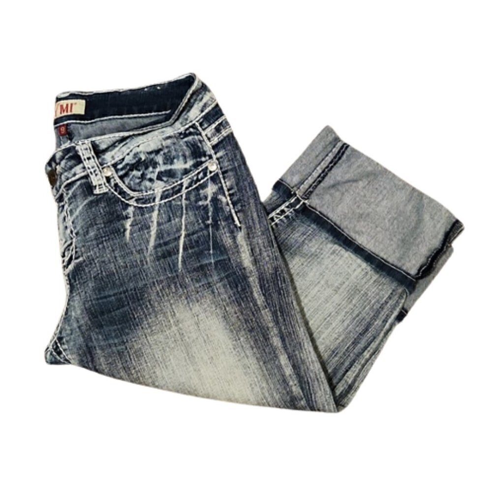 [YMI] Cuffed Flap Pocket Capris - Size 9 - Picture 3 of 11